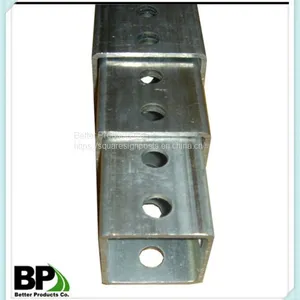Galvanized ASTM A500 Galvanized Square Tube Sign Post Made in China thumbnail-2