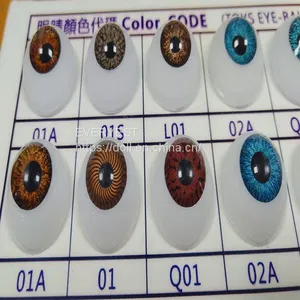 Frida 6-30mm New Design Glass Moving Eye in 18 Inch Doll Accessories thumbnail-2