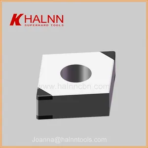 BN-H21 PCBN Inserts Finishing Heavy Interrupted Cutting 50Mn Materils Hardened Steel Wind Turbine Bearing thumbnail-2