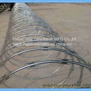 SGS Hot Dip Galvanized Razor Wire Concertina Barbed Wire 2.0m-10.0m Length thumbnail-5