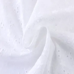 Cotton Lace Fabric With Embroidery for Sale thumbnail-1
