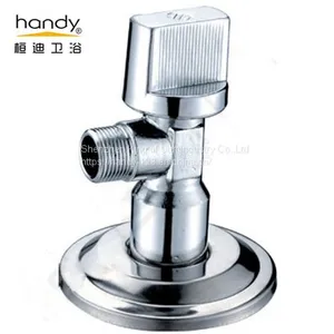 Brass Stop Angle Valve Chrome Plate thumbnail-1