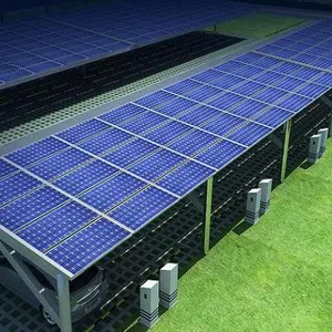 Pv Panel Carport Solar Canopy Powder Spray Paint thumbnail-1