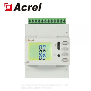 Acrel ADW210 Three Phase Din Rail Multi-loop Power Meter IOT With RS485/ Multi Channel Energy Meter thumbnail-2