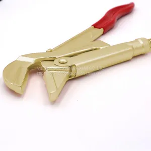 WEDO Non Sparking Aluminium Bronze DIN5234 Water Pump Pliers, Swedish Type 45° thumbnail-5