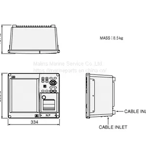 JRC JFE-680 NAVIGATIONAL ECHO SOUNDER thumbnail-2