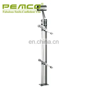 Pemco Cheap Price Balcony 304/316 Stainless Steel Glass Balustrade thumbnail-4