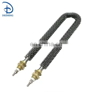 220V 1200W 500mm Air Heating Electric Industrial Finned Tubular Air Duct Heater for Ovens thumbnail-6