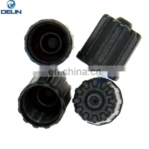 Gray Plastic Rubber Tire Valve Stem Caps TPMS Tire Cap thumbnail-4