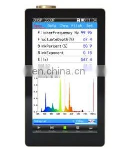 350BF 380-780nm Hot Handheld Spectral Illuminance Analyzer Blue Light Tester Spectrometer Red and Blue Ray Irradiance Meter thumbnail-2
