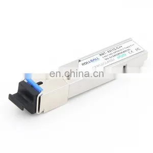 Ubiquiti -OLT SFP 2.5GTx/1.25GRx 1490nmTx/1310nmRx Class C++ 20KM DDM SC SMF Module Transceiver thumbnail-1