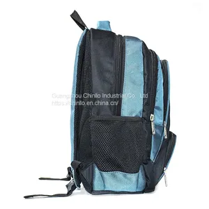 Wholesale Blue Shockproof Nylon Leisure Laptop Backpack Colorful Laptop Backpack Oxford Backpack CL18-3103 thumbnail-2