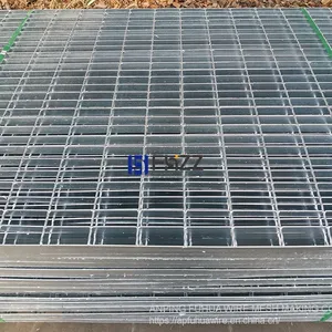 Hot Dipped Galvanized Steel Grating Panels for Industrial Type Flooring thumbnail-3