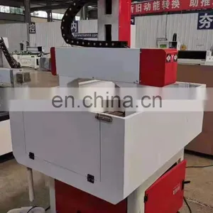 3 Axis 600x600mm Small Metal Cnc Engraving Milling Drilling Machines for Iron Galvanized Sheet Copper Brass Stamps thumbnail-2