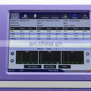 KD3800 CE Approved Lab Equipment 3 Part Fully Automatic Hematology Analyzer Price With 60 Tests Speede thumbnail-2
