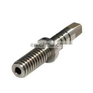 CNC Machining Turning Valve Extension Spindle, Stainless Teel Forging Butterfly Valve Spindle thumbnail-1