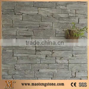 Natural Slate Exterior Wall Cladding Stone Veneer Panels Lowes thumbnail-1