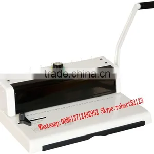 NanBo T598 Lower Price Factory Wire-o Binding Machine, Wire o Binding Machine thumbnail-1