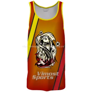 Custom Basketball Jersey Made With Dye Sublimation From the Best Factory thumbnail-1