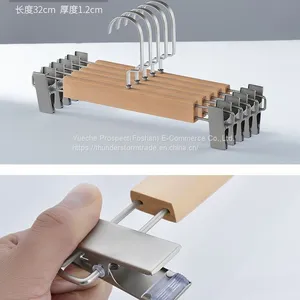 Wooden Pants Hangers thumbnail-4