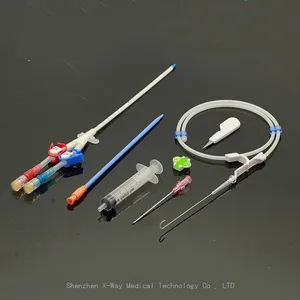 Peritoneal Hematodialysis System Dialysis Tube Catheter, HD IHD Hemodialysis Catheterization Set Equipment 11.5F 12F Single Double Triple Lumen thumbnail-4