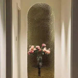 Decorative Glass Hot Sale Modern New Design Customized Art Flat Solid Glass Decoration thumbnail-1