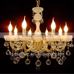 Luxury Heads Pendant Light/luxury Chandelier for Wedding Elegant Crystal Chandelier With 8 Lights for Hotel Lobby/villa/hall thumbnail-1