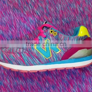 uv Resistant Rainbow Colored Spandex Sportswear Fabric for Shoes thumbnail-4