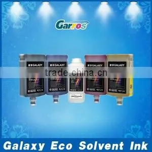 Long Time Keep Printing!!! Galaxy Eco-Solvent Ink For Dx5 Dx4 Printhead thumbnail-1