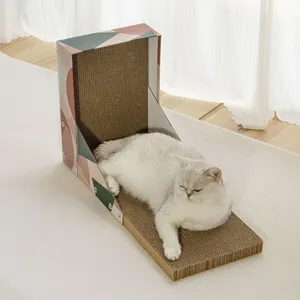 MeowLove Hot Sales Scratcher Cat Play Toy Corrugated Cardboard Cat Scratcher Cat Cardboard thumbnail-3