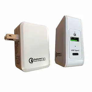 AOTECH Multi-function 2 in 1 Portable Dual USB Hub Charger With QC3.0 thumbnail-2