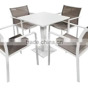 All Weather Cheap Garden Furniture Outdoor Table and Chair WPC Dining Set thumbnail-6