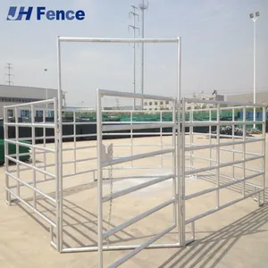 China Galvanized Metal Cattle Fence Panel for Livestock Yard thumbnail-3