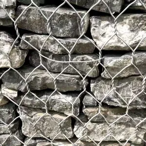 Riverbank Protection Gabion System With Compact Pallet Packaging thumbnail-1