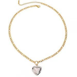 Non-Tarnish Stainless Steel Necklace With 0.5 Micron TiN Layer Protection thumbnail-2