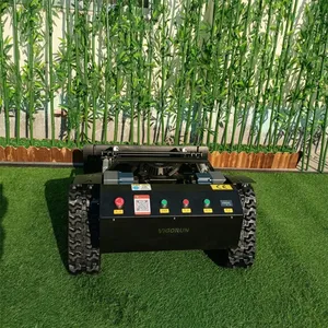Agricultural Robotic Gasoline Self-charging Generator Remote Operated Weed Trimmer thumbnail-1
