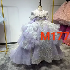 Children Dress,Kids Girls Princess Dress Fashion Clothes Set,Children Girls Dress Solid Color Clothing Set,Toddler Girls Dress thumbnail-2