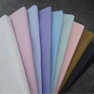 CVC 60/40 Cotton Polyester Woven Fabric 21X21 100X52 63 Inch Plain Fabric For Garment Shirts Uniform Workwear thumbnail-5