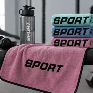 Embroidered Microfiber Sports Towel thumbnail-1