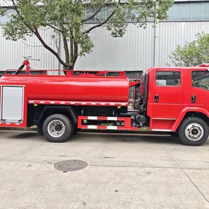 Cnhtc Howo Double Cab Mass Export Type Fire Fighting and Sprinkling Vehicle for Fire Rescue and Greenery Sprinkling thumbnail-4