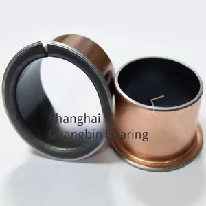 Shandong Sf-1 Self-lubricating Rolled Bushings - Rolled Self-lubricating Open Oil-free Steel Bushings - Steel-based Rolled Composite Self-lubricating Shaft Bushings, Rolled Linear Self-lubricating With Inner Diameters of 6, 8, and 10 thumbnail-2