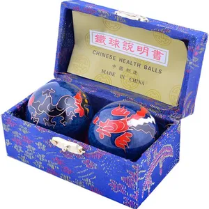 Massage Stress Relief Balls, Gift Baoding Balls, Health Hand Balls, Stress Relief, Stainless Steel Baoding Balls, Stress Relief Balls thumbnail-1