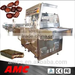 Full Automatic Multifunctional Full Automatic Multifunctional Chocolate Enrobing Candy Bar Production Line Quality Choice thumbnail-1