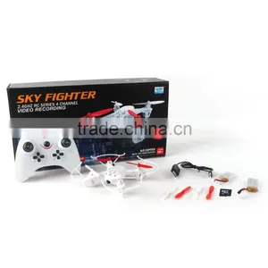 2015 New2.4G 4CH 6 Axis 3D Flip Frame Camera Drone RC Quadcopter With 0.3MP Camera JY001 thumbnail-4
