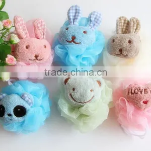 Coral Fleece Animal Bath Ball for Body thumbnail-1