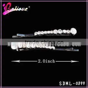 Crystal Fake Wholesale Jewelry Rhinestone Hair Pins for Girls Hair Accessories thumbnail-3