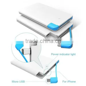 Most Popular Fashion Portable 2500mAh Credit Card Power Bank for Andorid/IOS thumbnail-4