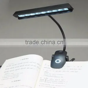 63LM 9 LED Clip On Black Flexible Gooseneck Orchestra Music Stand Lamp thumbnail-2