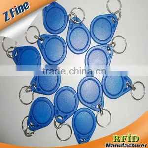RFID ABS Keyfob, 1k S50 Blue Color Keytag thumbnail-1