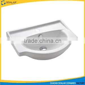 CONSOLLE Many Size Bathroom Sink Ceramic Wash Basin thumbnail-6